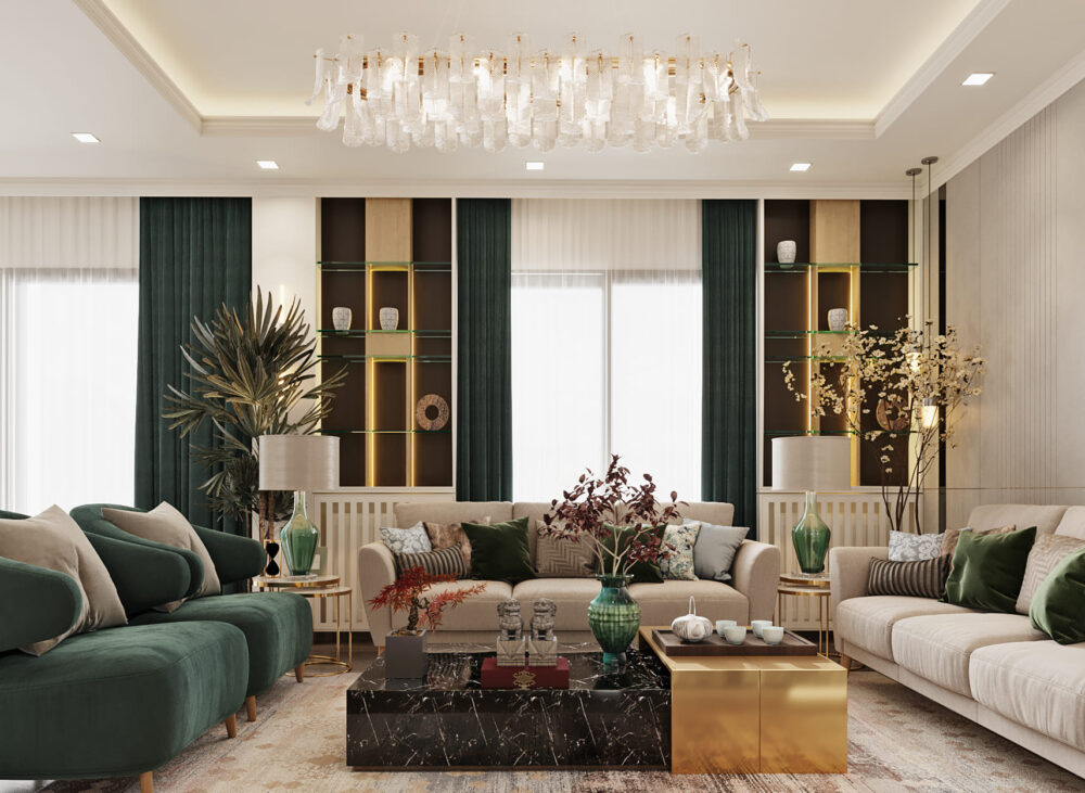 Luxury Duplex Apartment Interior Design in Istanbul