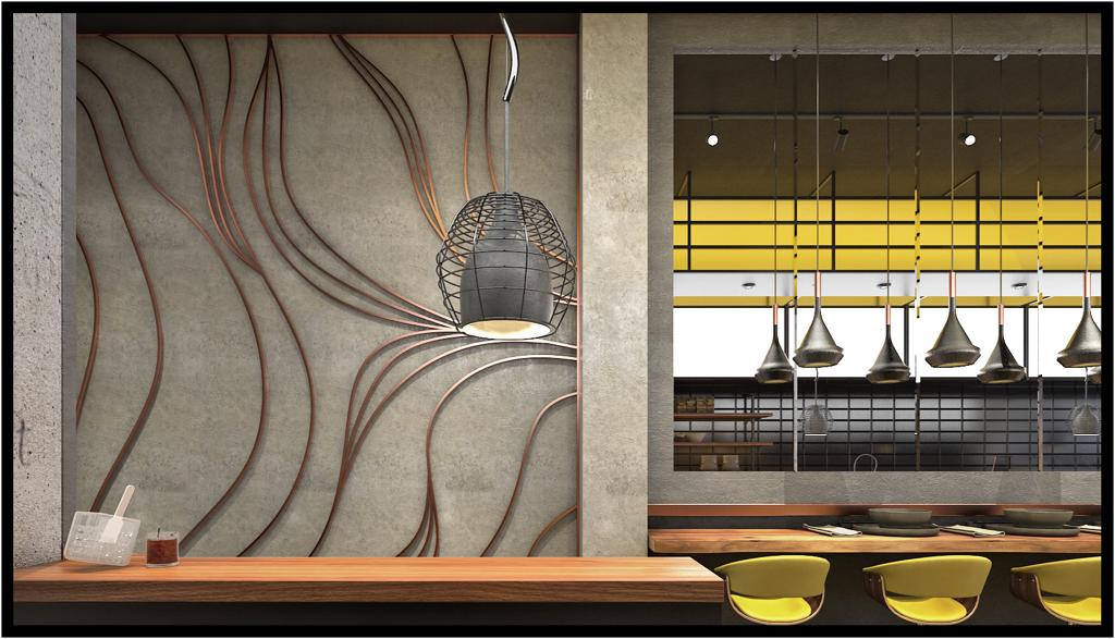 Fast food restaurant design in Istanbul