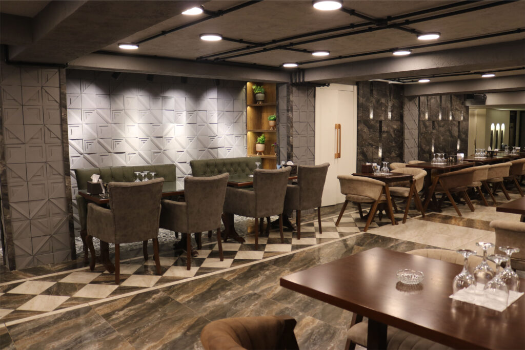 Modern Restaurant Interior Design in Istanbul