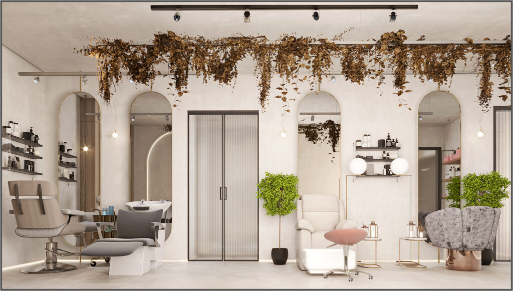 Modern Women’s Salon Interior Design