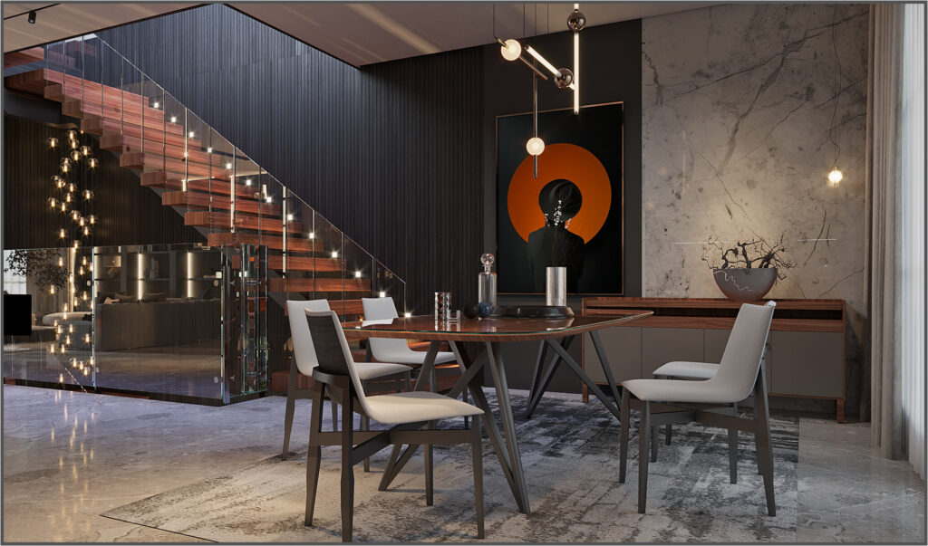 Modern Villa Interior Design in Istanbul