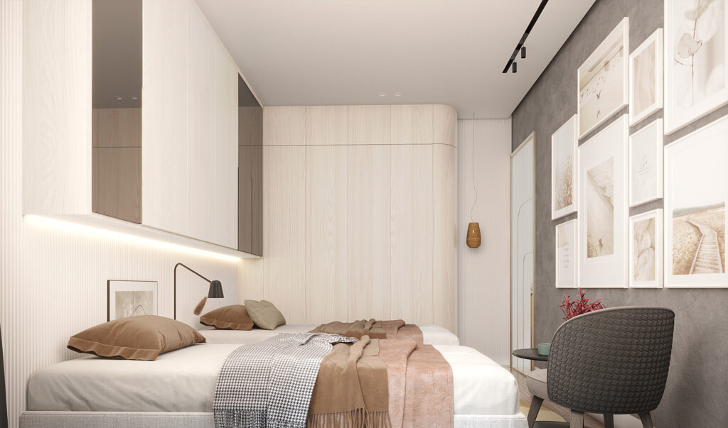 villa kids room interior design