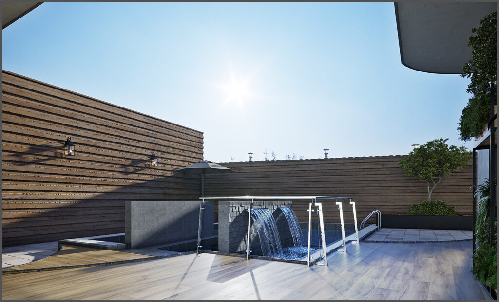 Villa Landscape Design in Libya