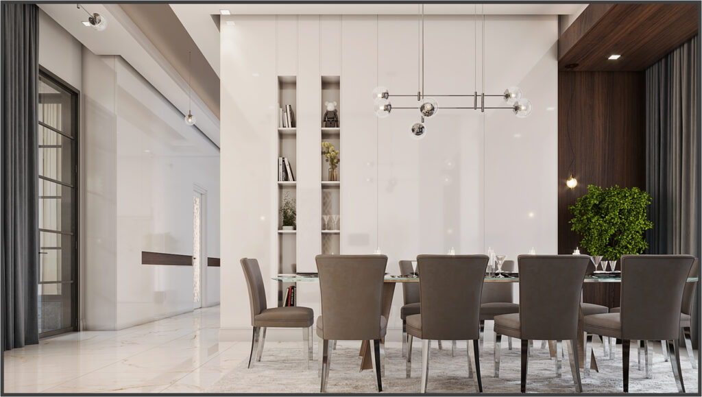 Modern Villa Living Room Interior Design