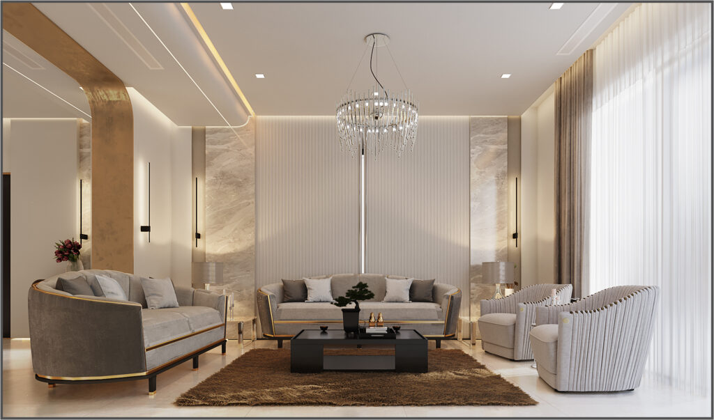 villa interior design in Dubai