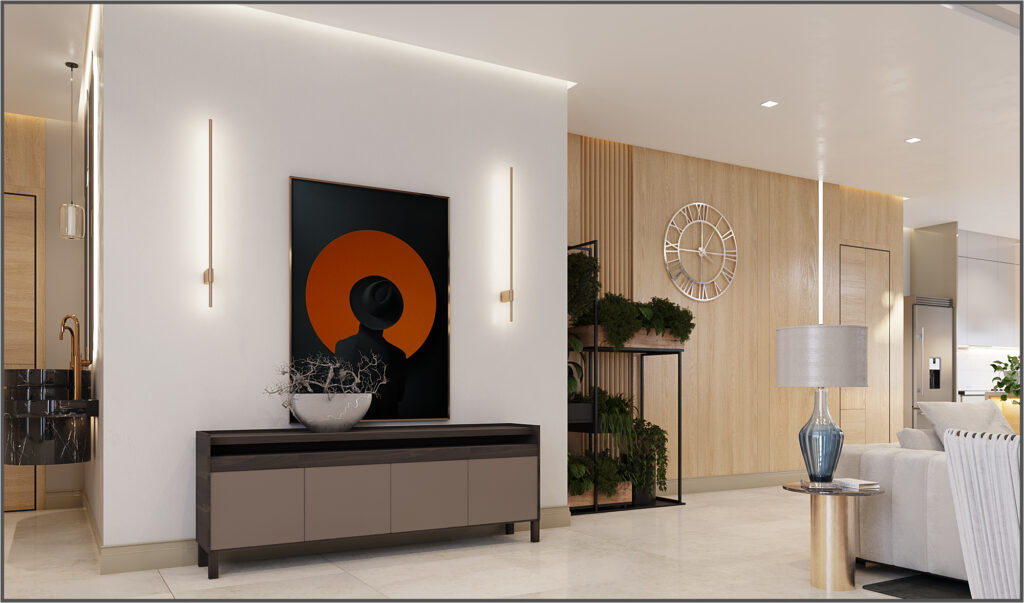 modern villa interior design in istanbul