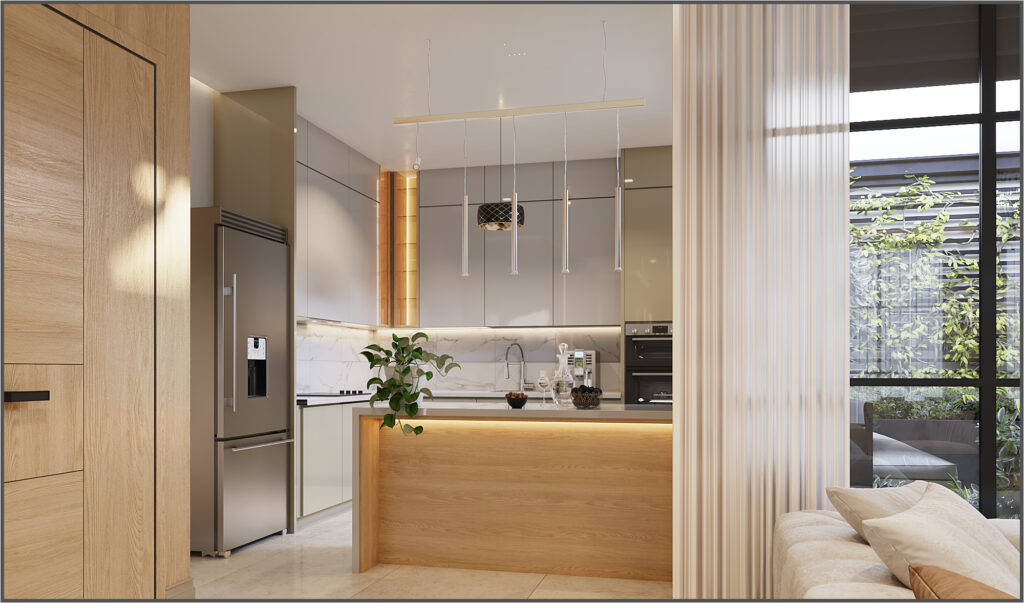 modern villa interior design in istanbul