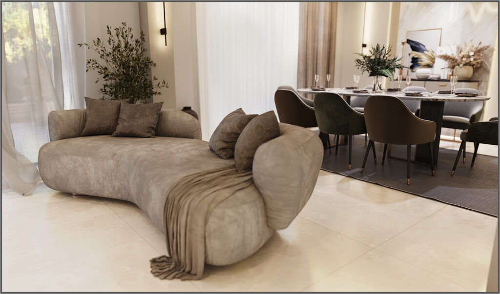 villa interior design in Dubai