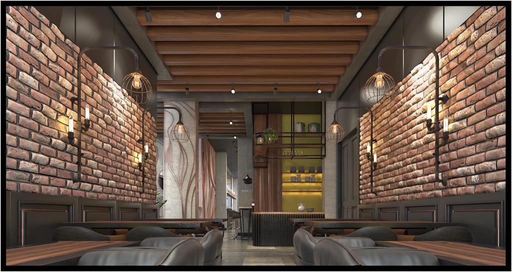 Fast food restaurant design in Istanbul