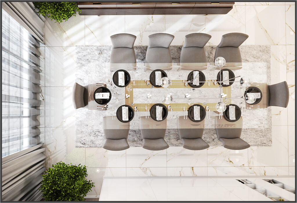 Modern Villa Living Room Interior Design