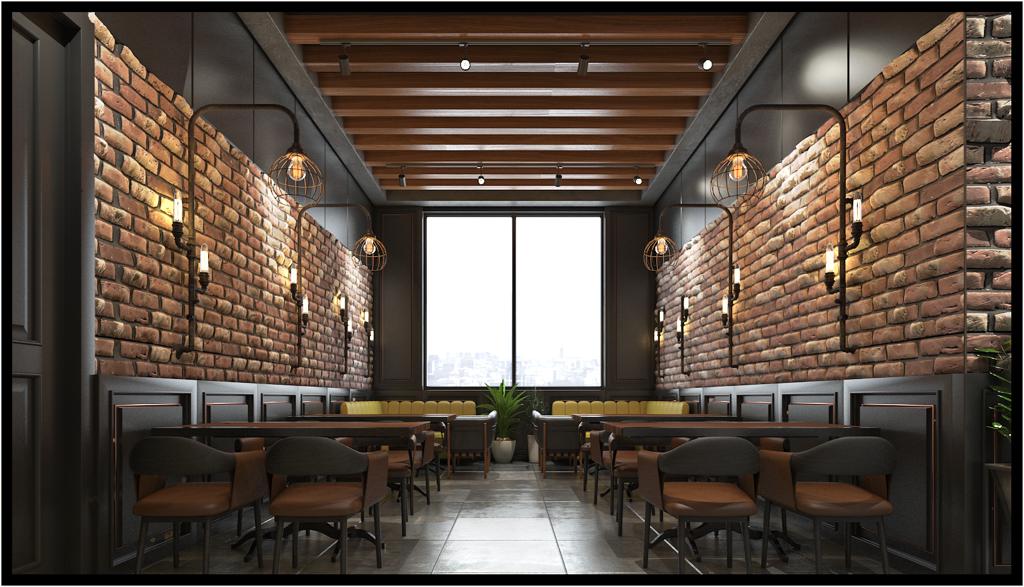 Fast food restaurant design in Istanbul