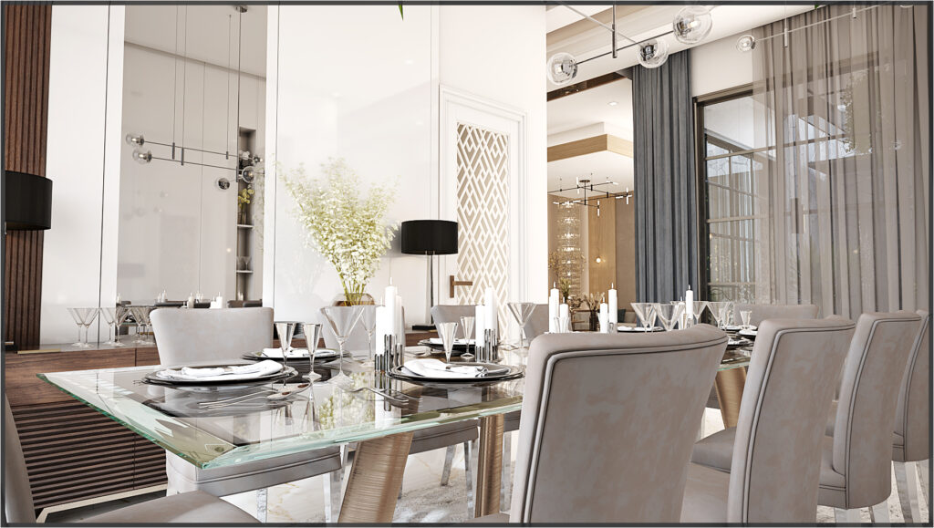 Modern Villa Living Room Interior Design