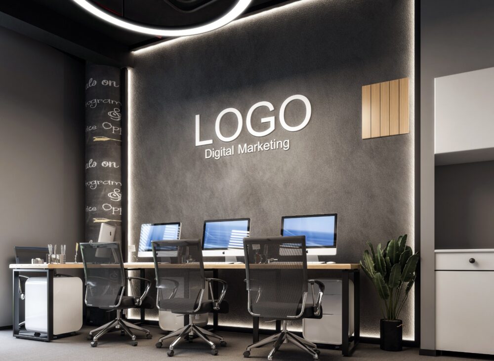 Digital Marketing Office Interior Design in Istanbul Modern Industrial