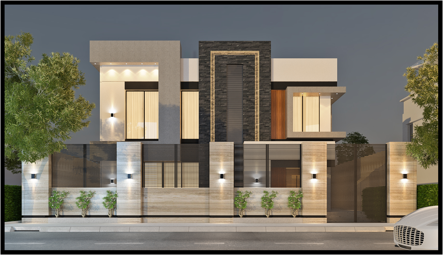 Modern Villa Facade Design