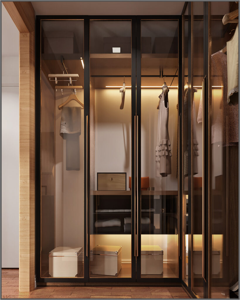 Dressings room Interior Design in Istanbul