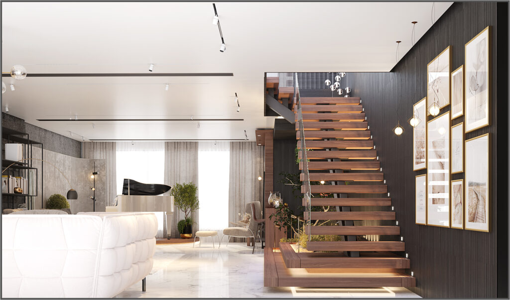 Modern Villa Interior Design in Istanbul