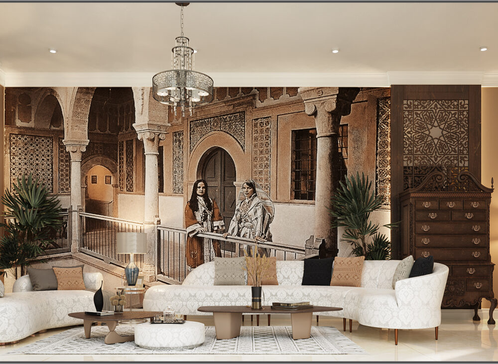 Villa Women Majlis interior design