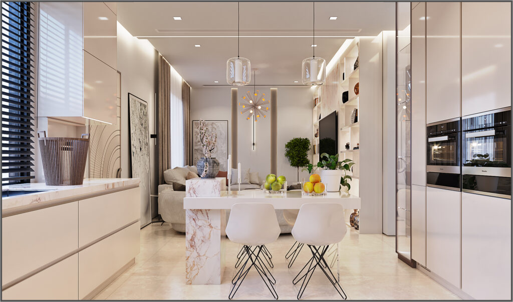 VILLA LIVING ROOM DESIGN ISTANBUL