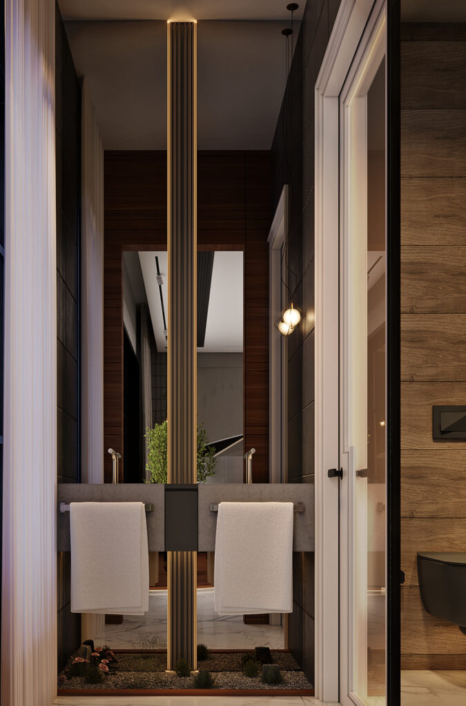 villa bathroom interior design