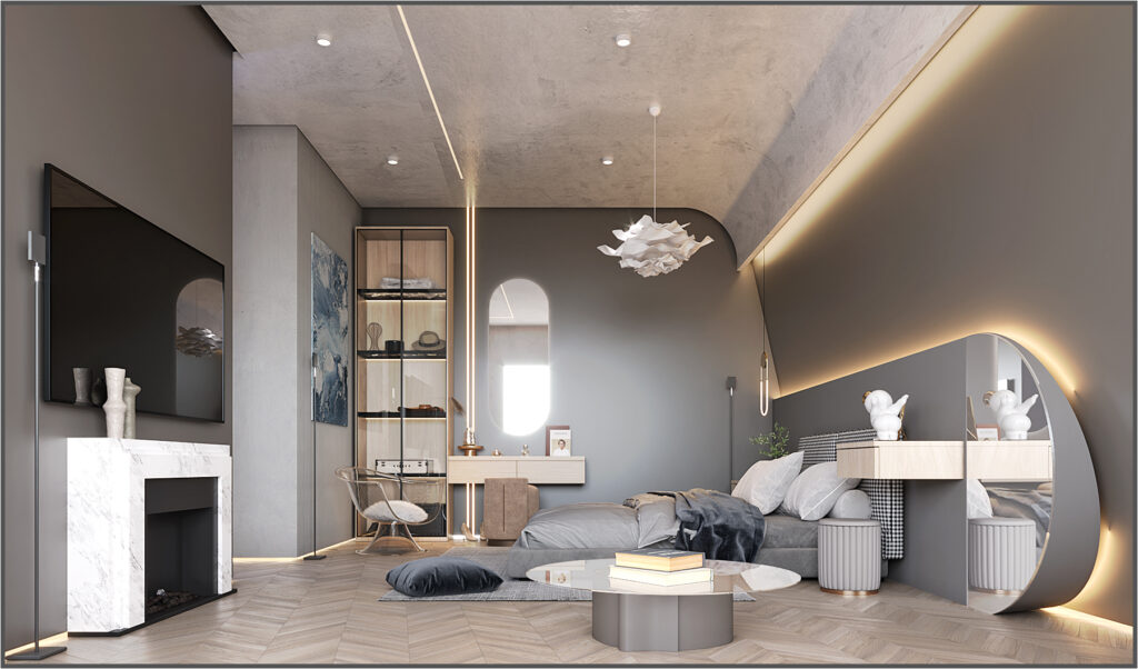 Modern Villa Interior Design in Libya