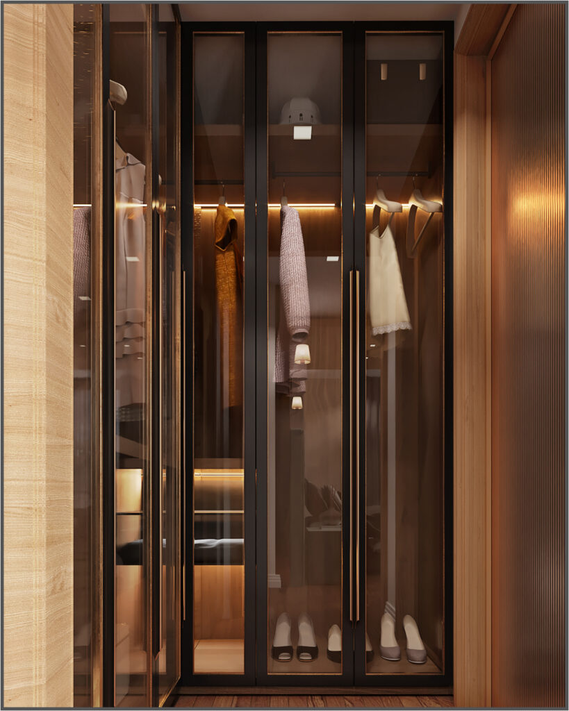 Dressings room Interior Design in Istanbul