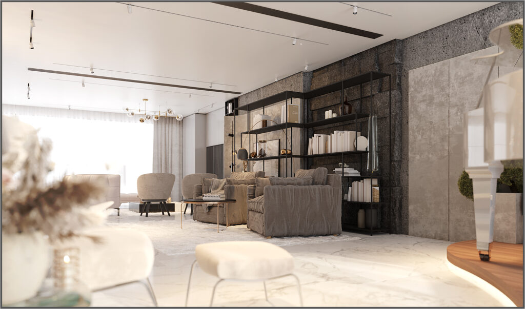 Modern Villa Interior Design in Istanbul