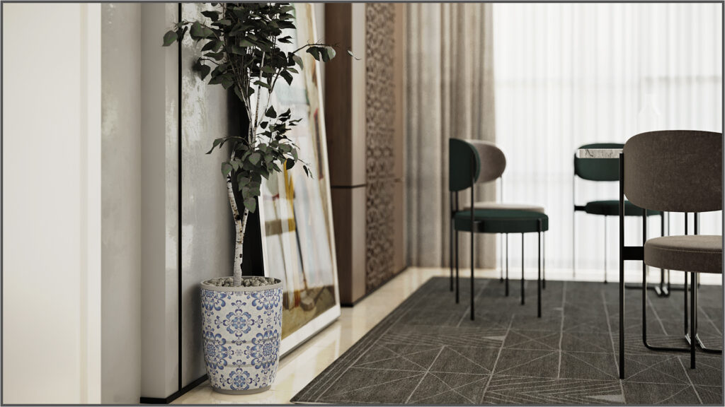 Villa Men Majlis interior design