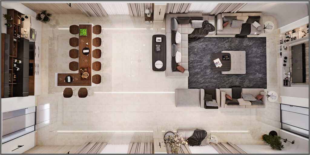 VILLA LIVINGROOM INTERIOR DESIGN