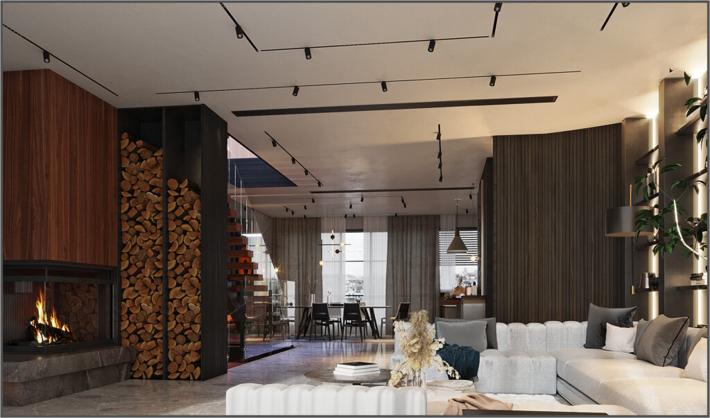 Modern Villa Interior Design in Istanbul