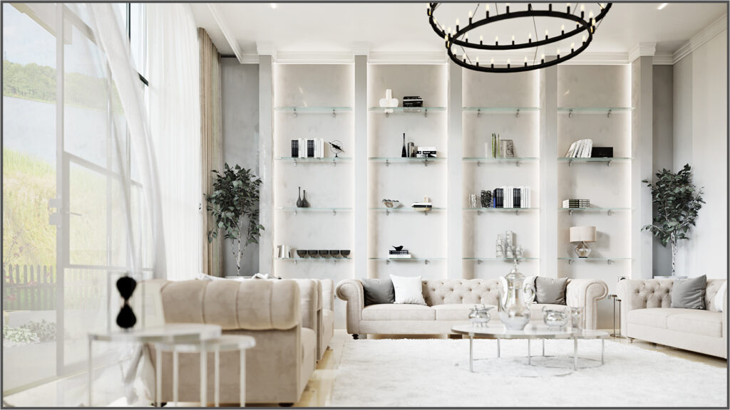 Villa Men Majlis interior design