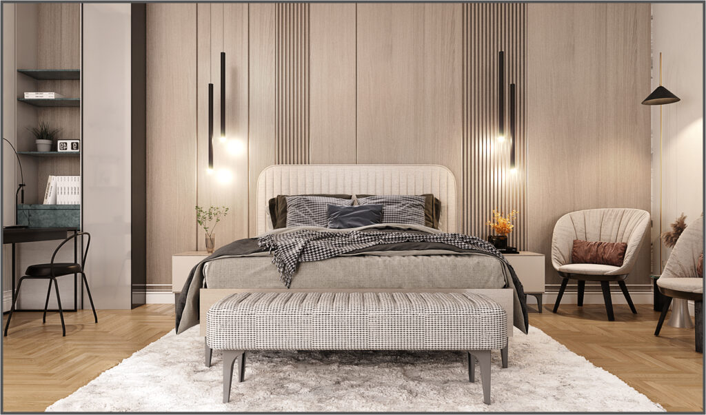 villa master bedroom interior design