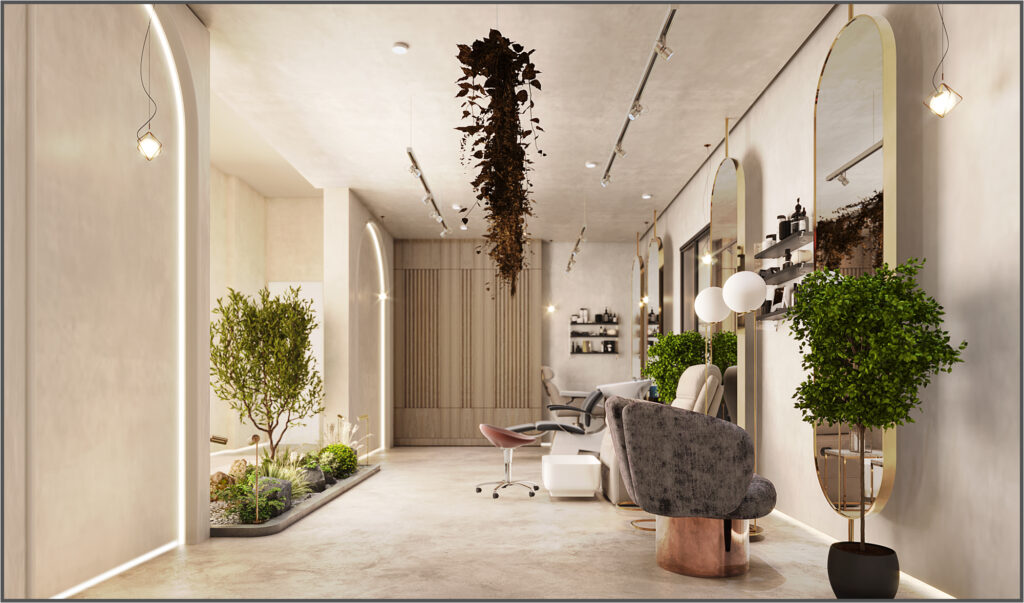 Modern Women’s Salon Interior Design