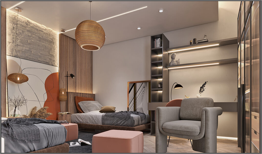 Modern Villa Interior Design in Libya