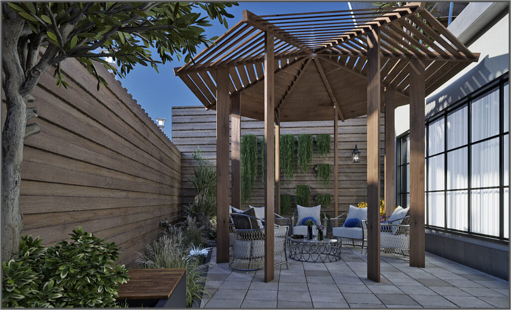 Villa Landscape Design in Libya