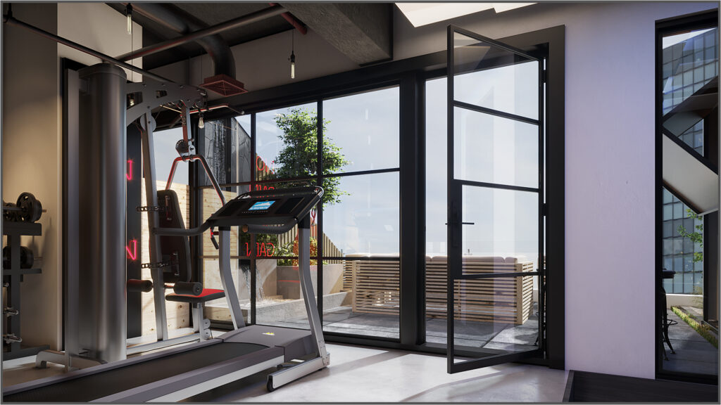 villa gym interior design