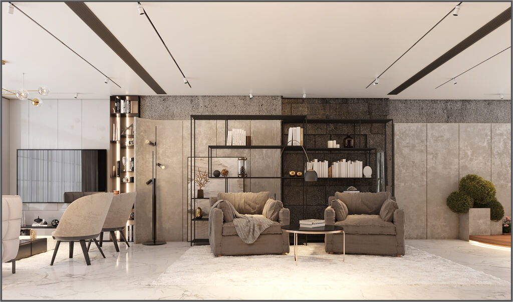 Modern Villa Interior Design in Istanbul