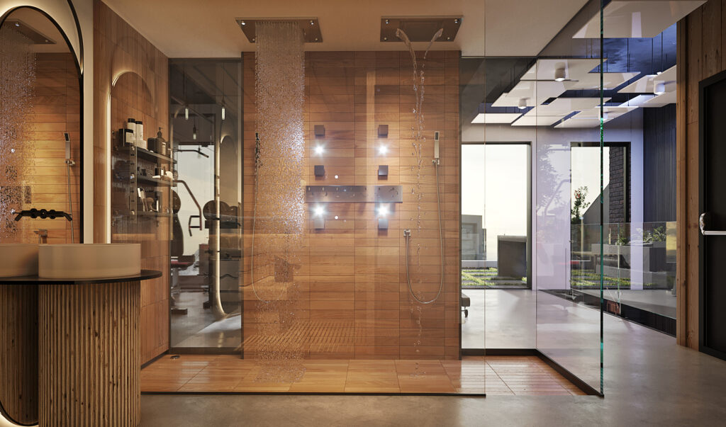 villa gym interior design