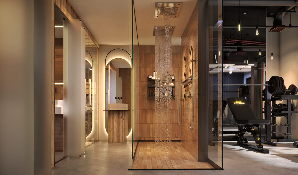 villa gym interior design