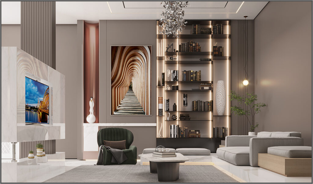 Modern Villa Interior Design in Libya