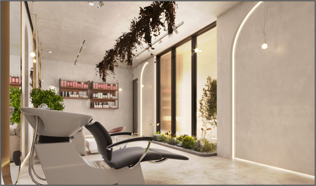 Modern Women’s Salon Interior Design
