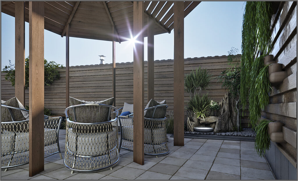 Villa Landscape Design in Libya