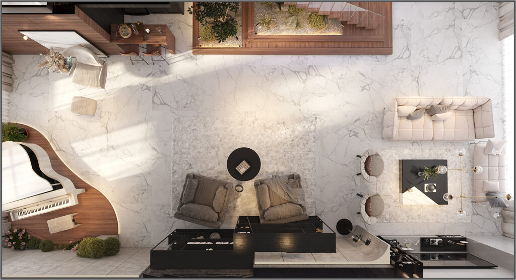 Modern Villa Interior Design in Istanbul