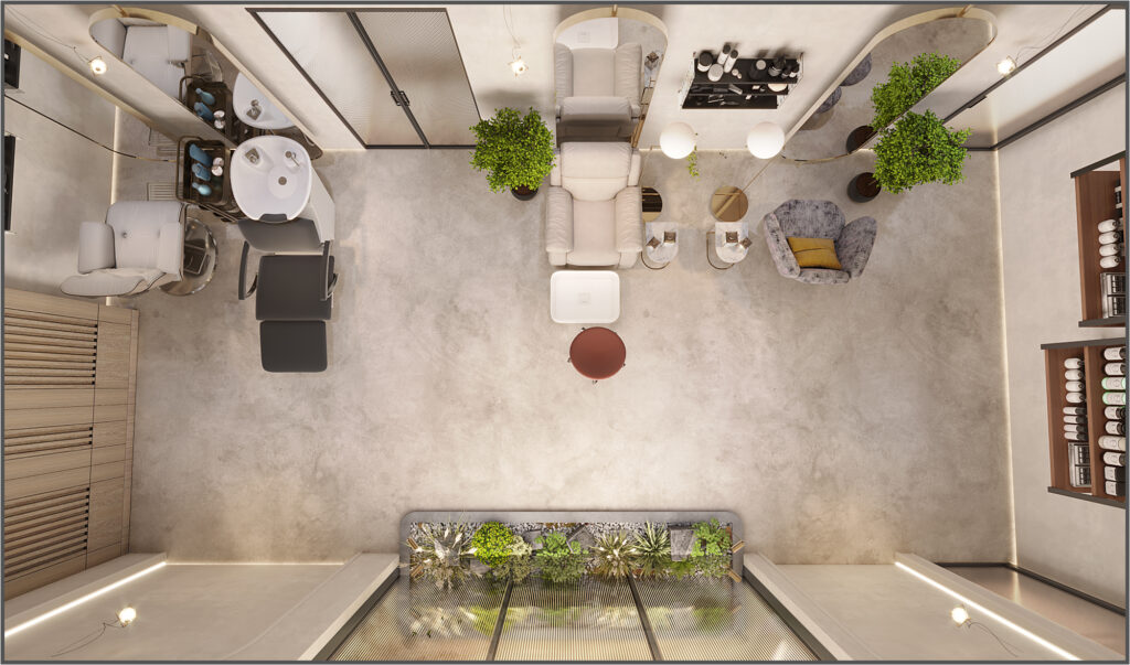 Modern Women’s Salon Interior Design