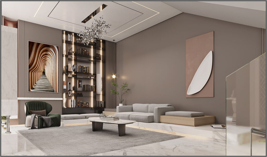 Modern Villa Interior Design in Libya