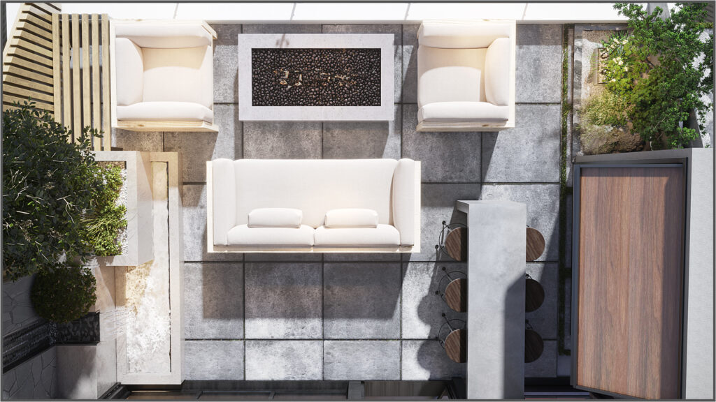 villa terrace interior design