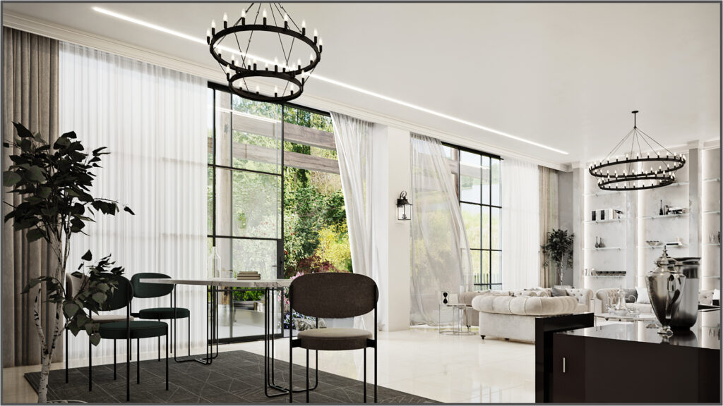 Villa Men Majlis interior design