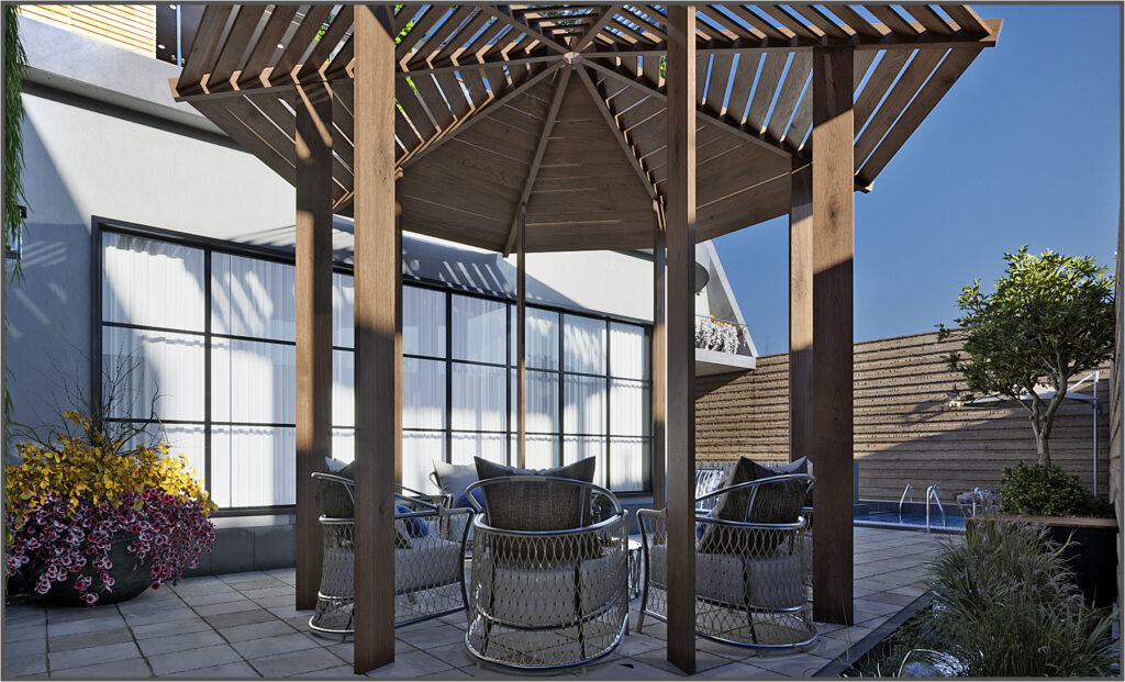 Villa Landscape Design in Libya