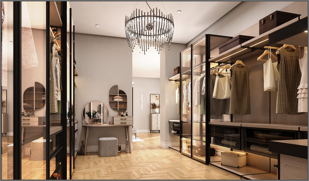 villa master bedroom interior design