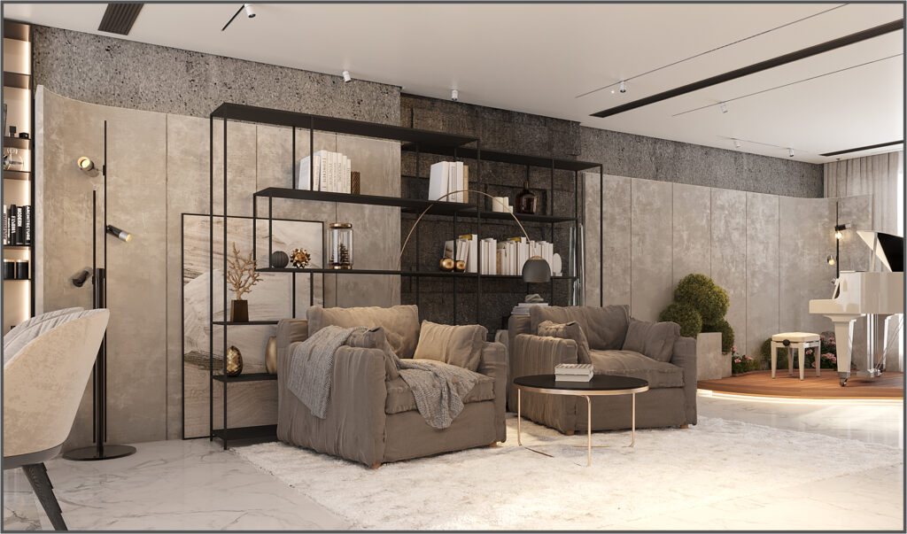 Modern Villa Interior Design in Istanbul