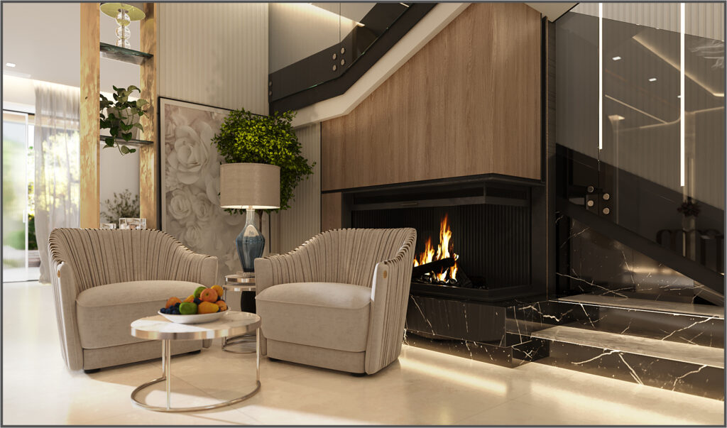 villa interior design in Dubai